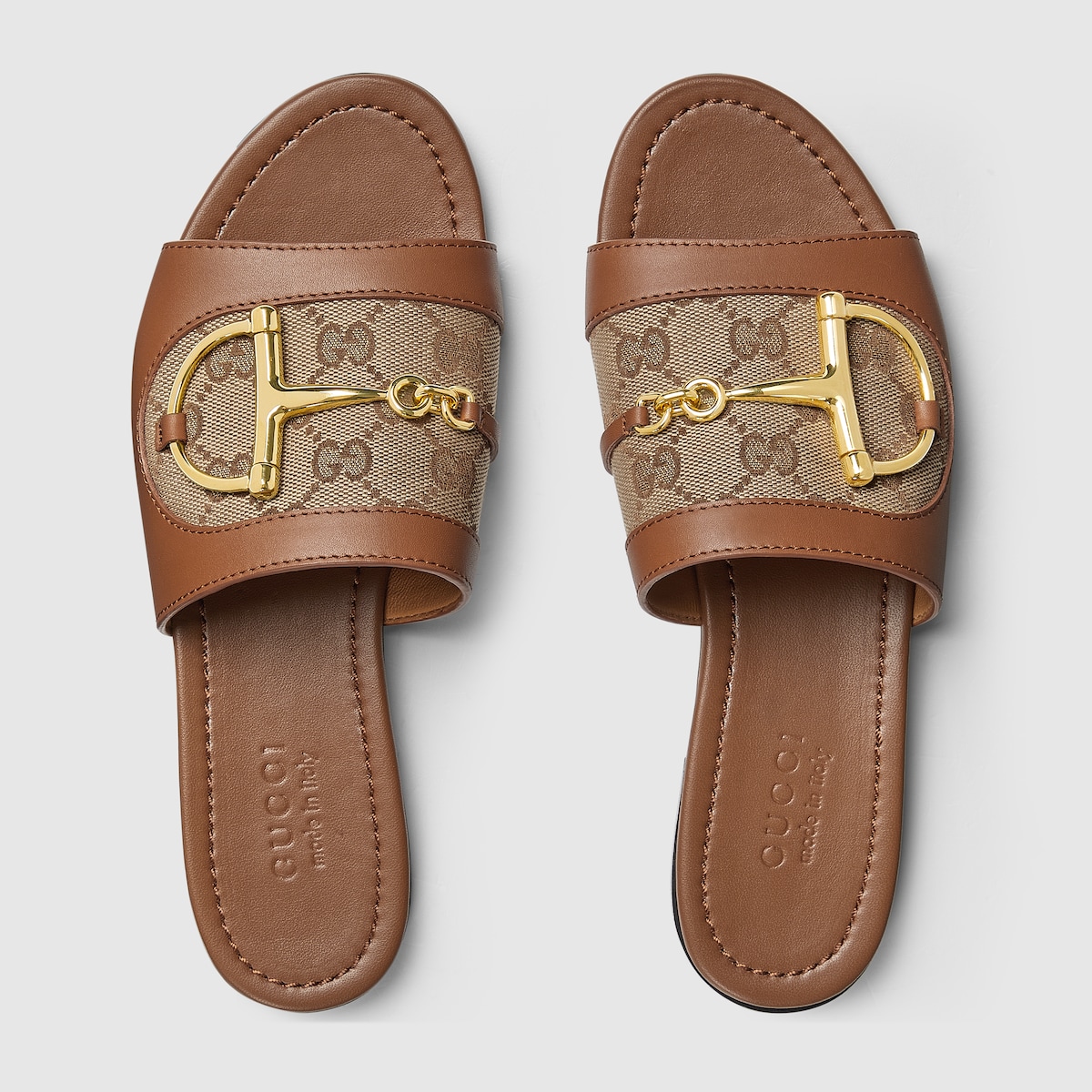 Gucci Women’s slide sandal with Horsebit - Image 2
